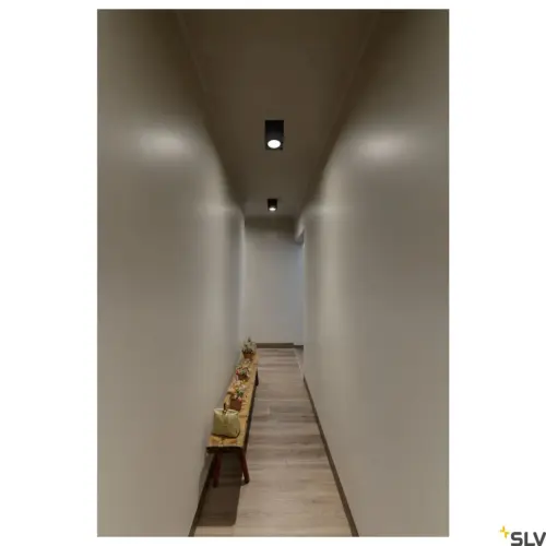 TRILEDO SQUARE CL Lampe LED Noir