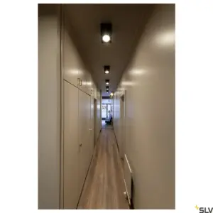 TRILEDO SQUARE CL Lampe LED Noir