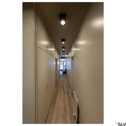 TRILEDO SQUARE CL Lampe LED Noir