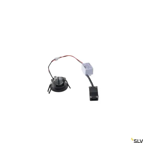 NOVO TRIA MINI SET Lâmpada redonda LED Preto