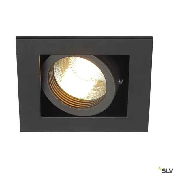 KADUX 1 Candeeiro Quadrado Preto