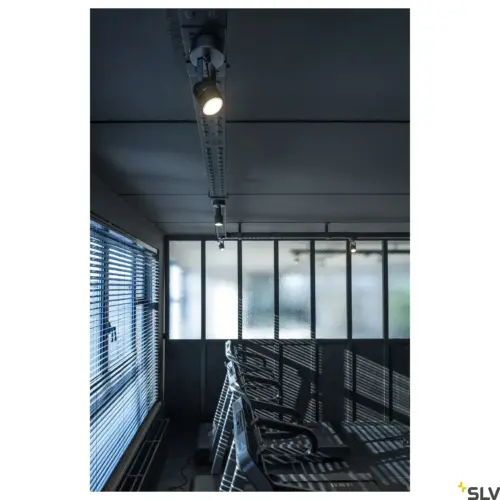 Candeeiro de parede/teto SPOT 79 Redondo Preto