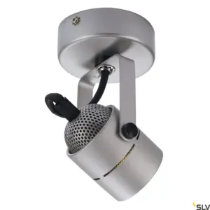 SPOT 79 Lampe murale/plafonnier ronde gris argenté