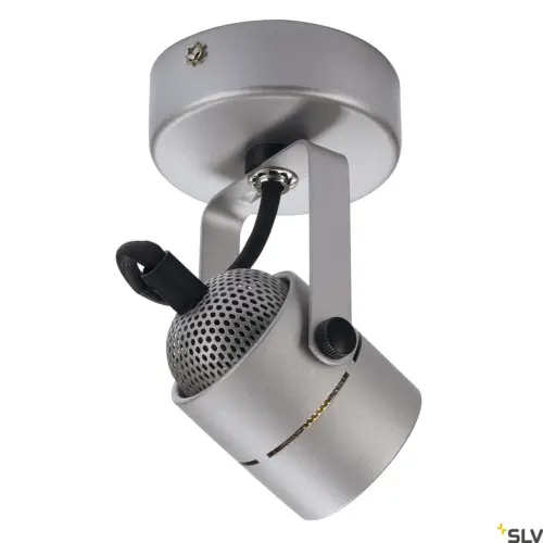 SPOT 79 Lampe murale/plafonnier ronde gris argenté