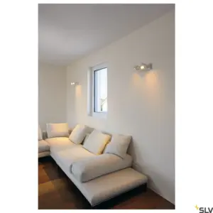 KALU Double applique/plafonnier blanc mat