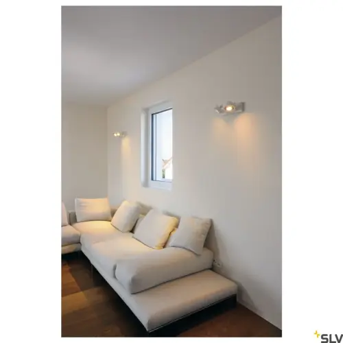 KALU Double applique/plafonnier blanc mat