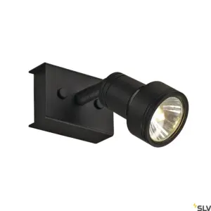 PURI 1 Applique/plafonnier Monobloc Noir Mat