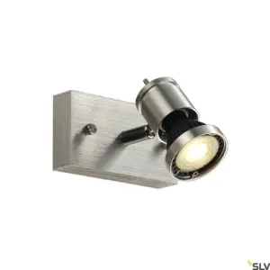 ASTO 1 Lámpara Pared/Techo Monobloque Aluminio Cepillado