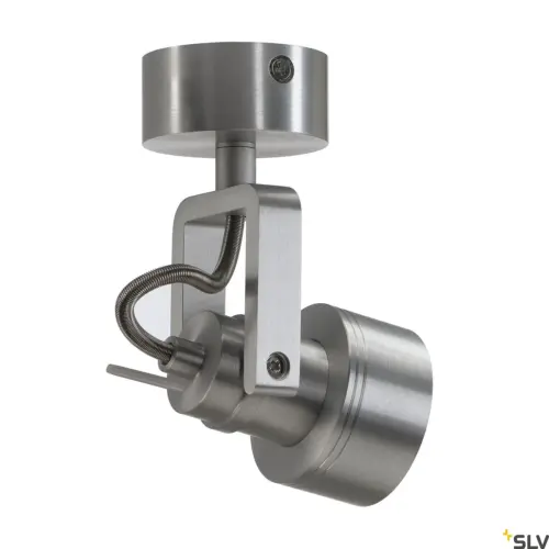 INDA Projetor de parede/teto em alumínio escovado