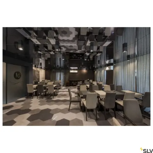 ENOLA_B Wall/Ceiling Lamp Monofocal Spotlight Black