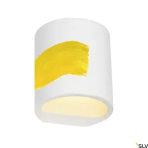 PLASTRA 104 Wall/Ceiling Lamp Round White