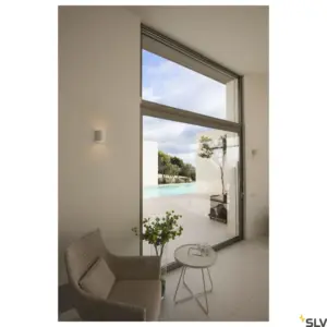 PLASTRA 104 Wall/Ceiling Lamp Round White