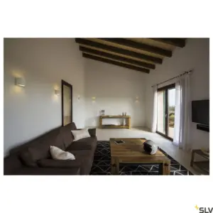 PLASTRA 104 Wall/Ceiling Lamp Round White