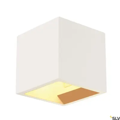 PLASTRA Wall/Ceiling Lamp Square White