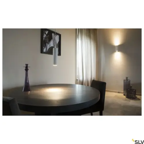 PLASTRA Wall/Ceiling Lamp Round White