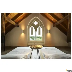 PLASTRA Wall/Ceiling Lamp Round White