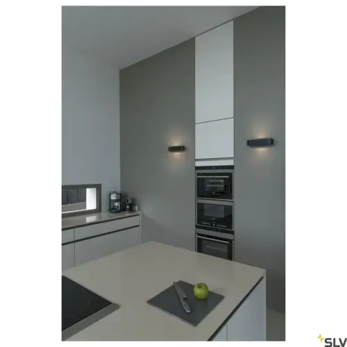 Luminária de parede/teto OSSA 300 Preto