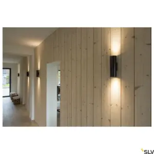 ENOLA_B Candeeiro de parede/teto redondo Preto