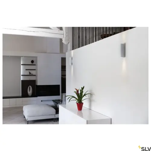 ENOLA_B Candeeiro de parede/teto redondo branco