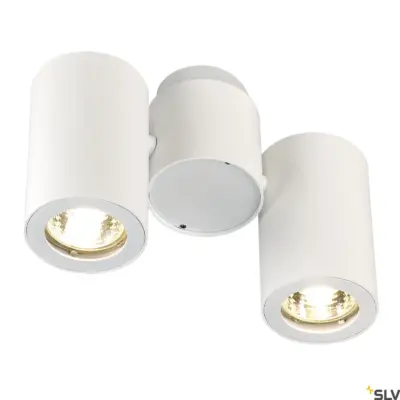 ENOLA_B Wall/Ceiling Lamp Double Head White