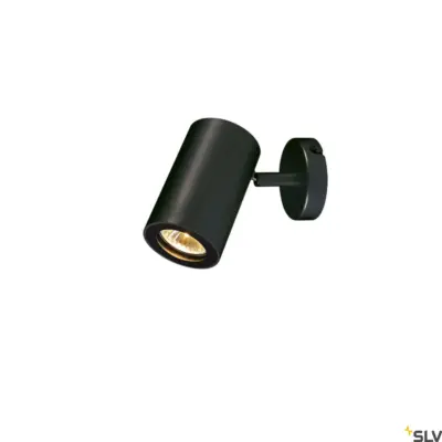 ENOLA_B Wall/Ceiling Lamp Monofocal Spotlight Black