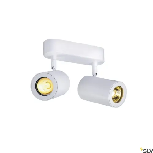 ENOLA_B Projecteur mural/de plafond à double tête blanc