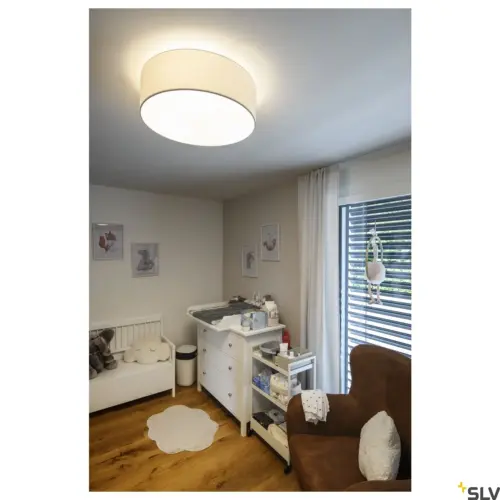 TENORA CL-1 Lampe ronde blanche