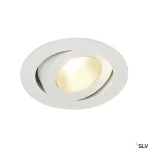 Lampe LED ronde blanche CONTONE