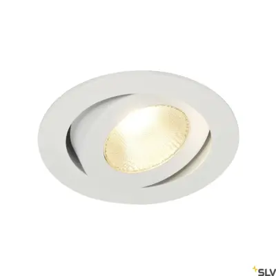 Lampe LED ronde blanche CONTONE