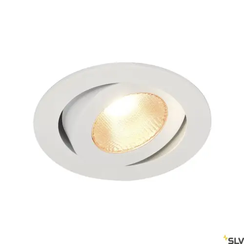 Lampe LED ronde blanche CONTONE
