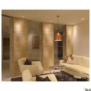 Lampe LED ronde blanche CONTONE