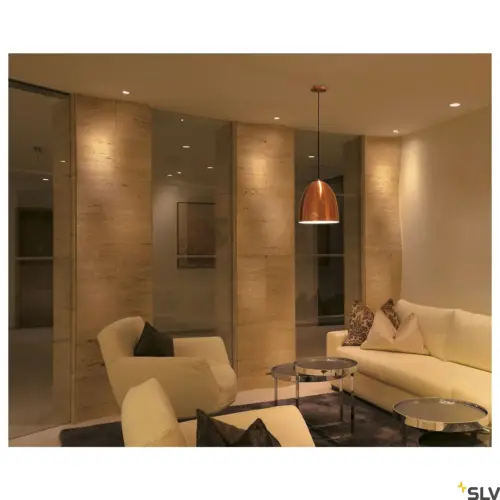 Lampe LED ronde blanche CONTONE