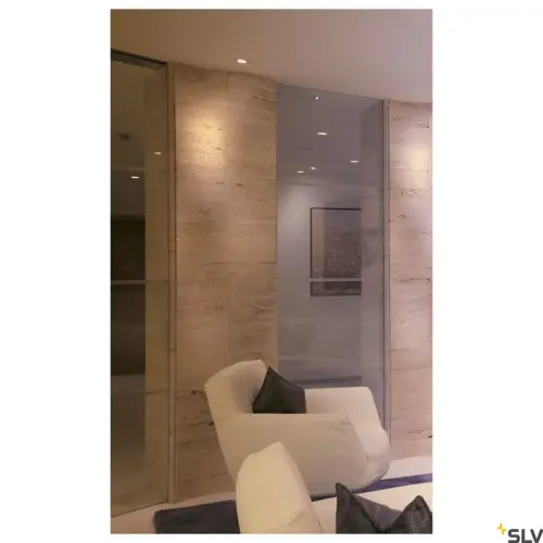 Lampe LED ronde blanche CONTONE