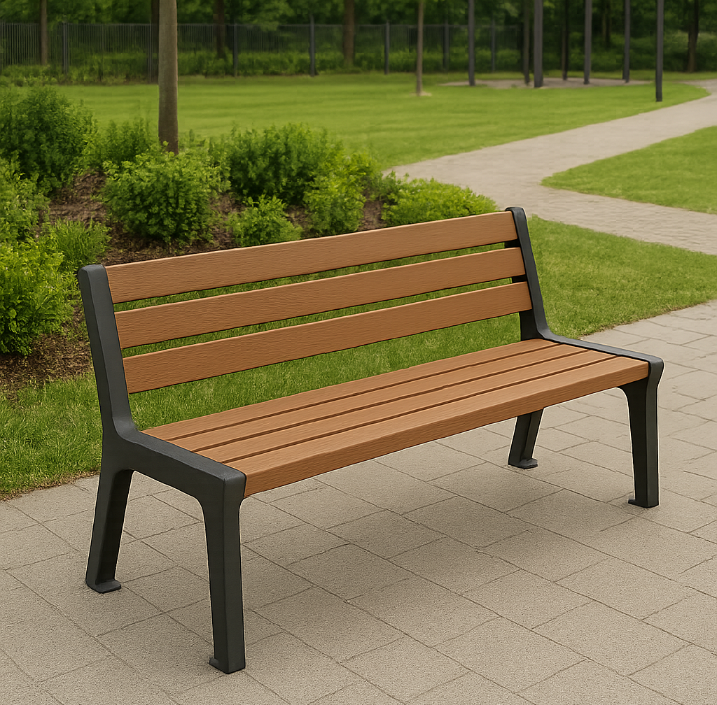 Pack Perfiles Composite para Bancos Urbanos Antracita