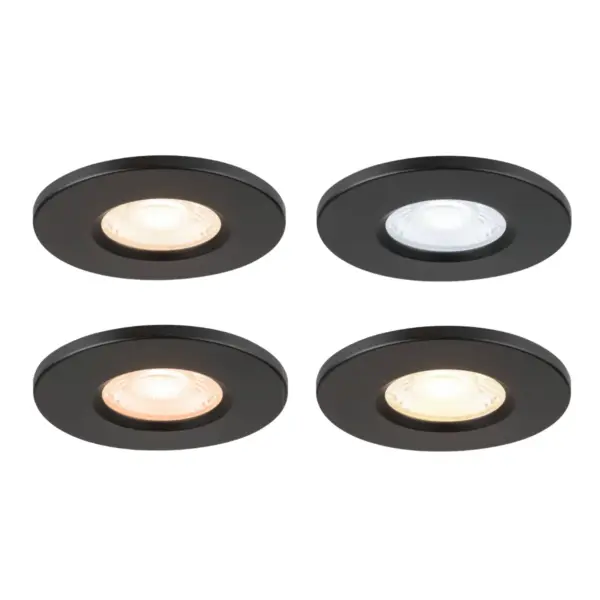 UNIVERSAL DOWNLIGHT Cubierta Redonda/Negro – Image 1