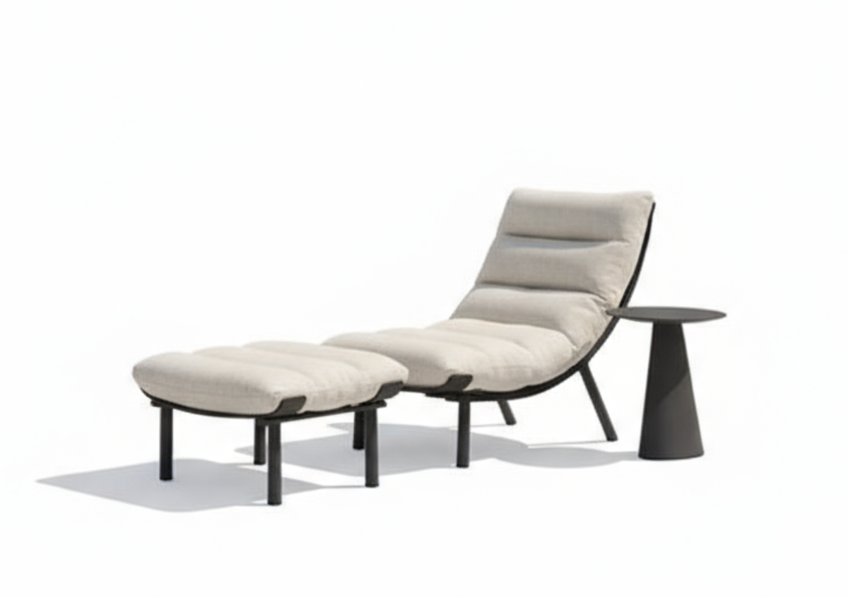 Terrace Furniture Set Santa Ana Collection - Sunlounger