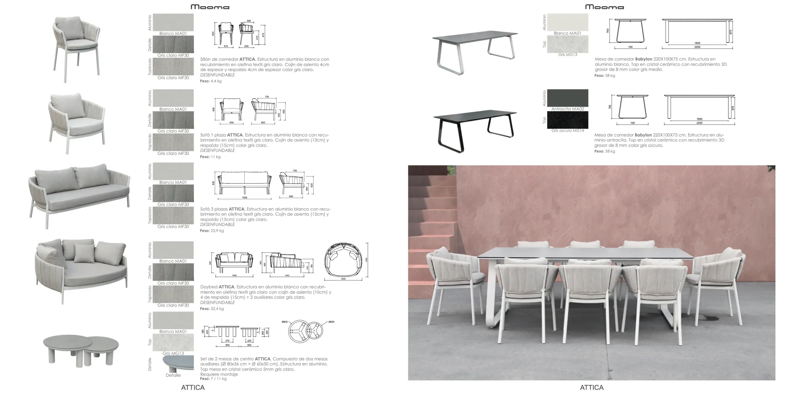 Piezas De La Colección Attica