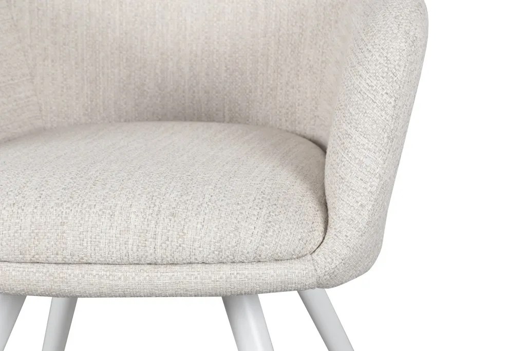 Eren Dining Chair White Structure