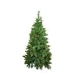 Abeto Verde Artificial con Piñas - 125 cms